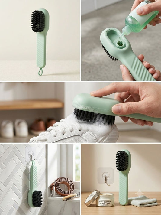 Multifunctional Shoe Polishing Brush
